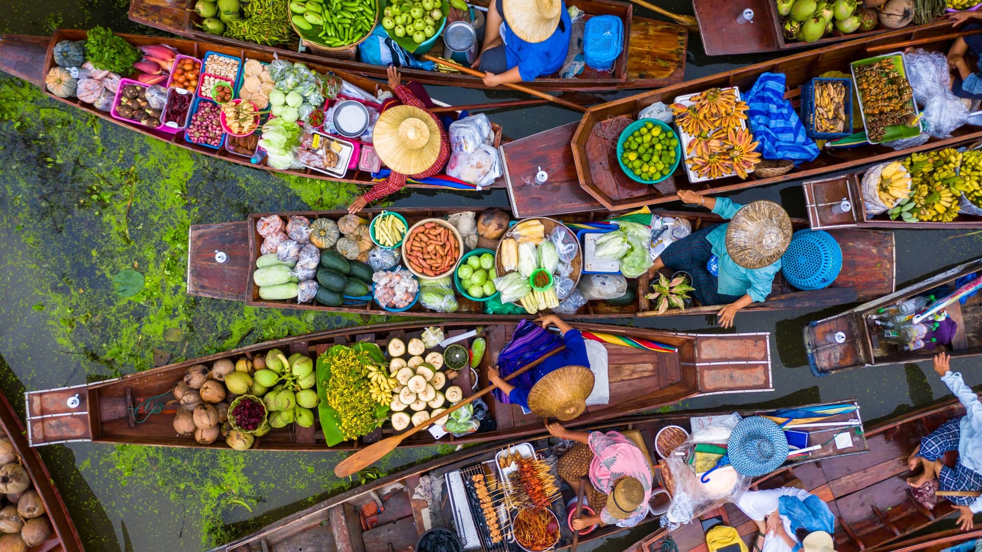Les marchés flottants à découvrir près de Bangkok